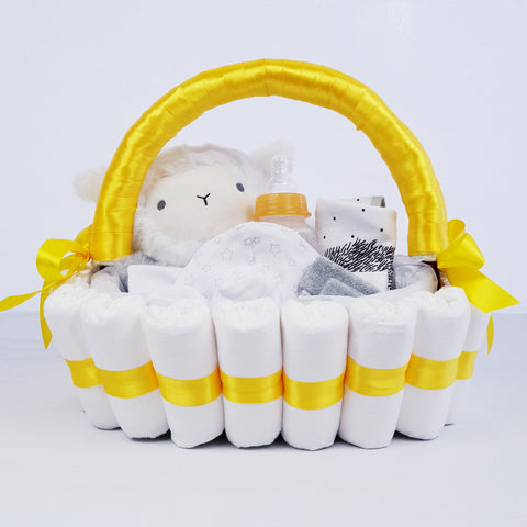 'Welcome Baby' Classic Gift Hamper Yellow